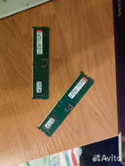 Kingston Оперативка DDR5 8 гб 4800 мгц 2x8 гб
