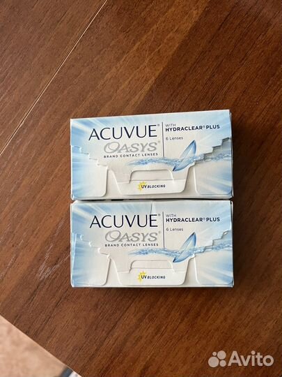 Линзы Acuvue oasis -5,75 8.4