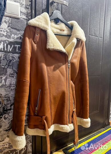 Дубленка авиатор