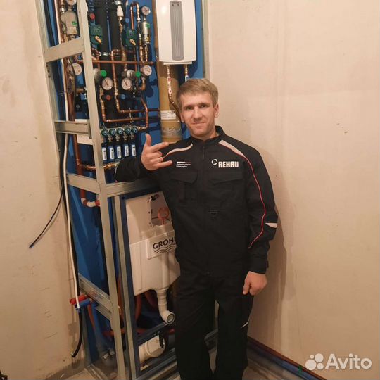 Сантехника, водопровод, канализация, отопление, тё