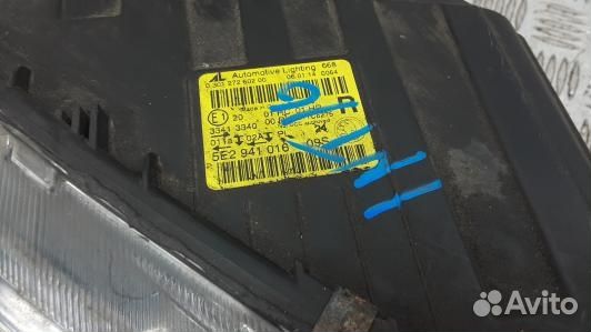 Фара правая skoda octavia A7 (1NT16MU01)