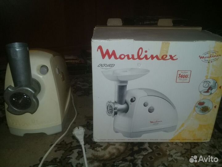 Электрическая мясорубка moulinex hv8