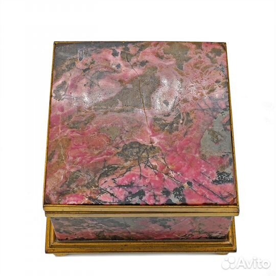 Шкатулка из родонита 19в 7х11