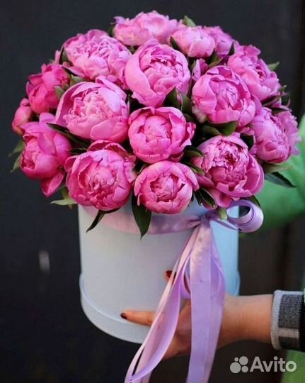 Пионы Розы Доставка