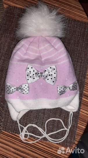 Шапка зимняя для девочки