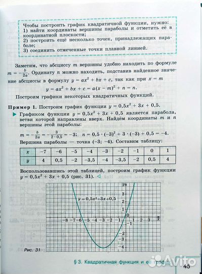 Алгебра 9 класс Учебник Макарычев