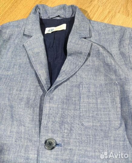 Пиджак для мальчика H&M размер 140