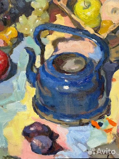 Картина маслом на холсте. 