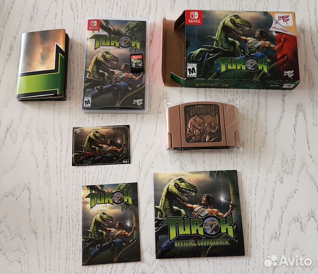 Коллекционные издания Turok + Turok 2 (Switch)