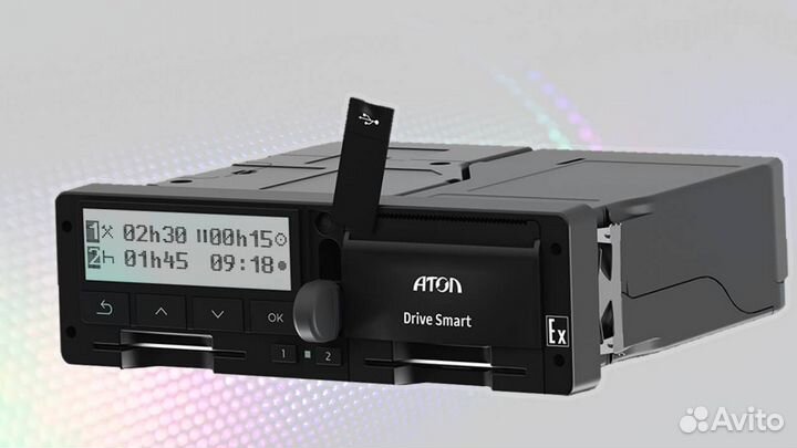 Тахограф атол Drive Smart.С установкой