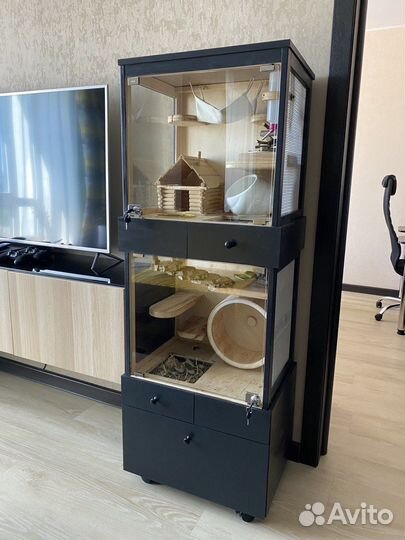 Клетки для дегу, шиншилл, песчанок, крыс и хомяков