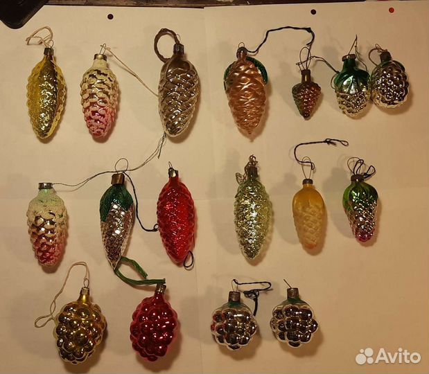 Елочные игрушки СССР