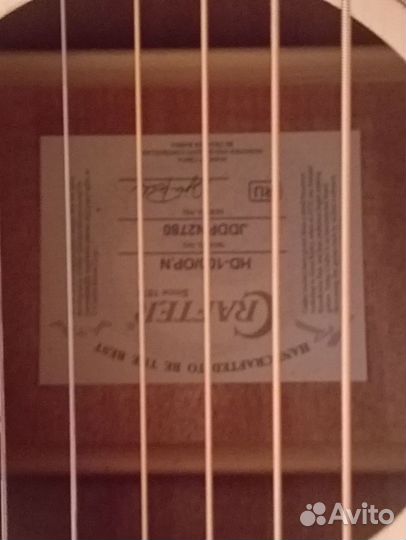 Акустическая гитара crafter