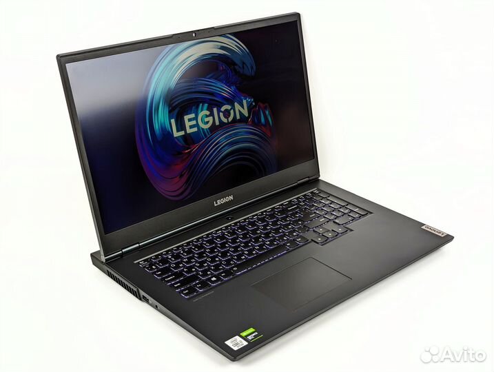 17.3 Игровой Lenovo Legion GTX1660Ti/I7-10750H