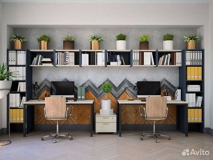 Мебель для офиса в стиле лофт