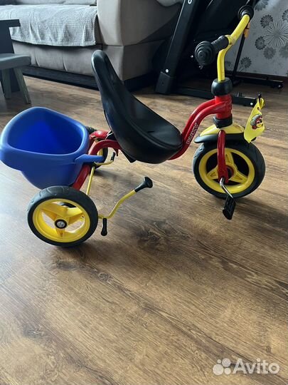 Детский велосипед с ручкой puky