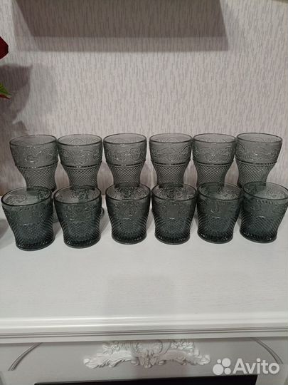 Фужеры бокалы и стаканы