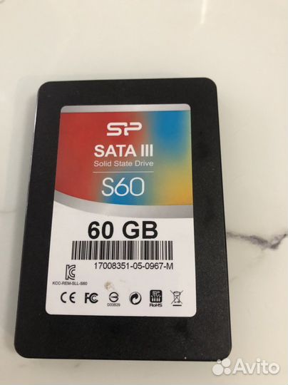 Твердотельный диск 60gb