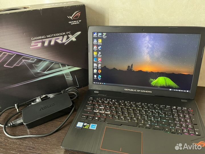 Игровой ноутбук Asus ROG strix