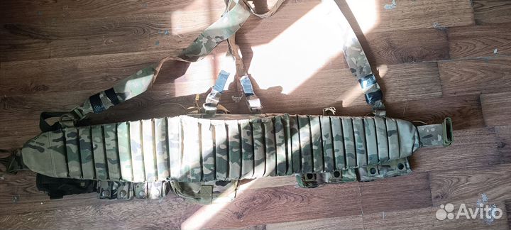 Тактический пояс с подсумками мультикам