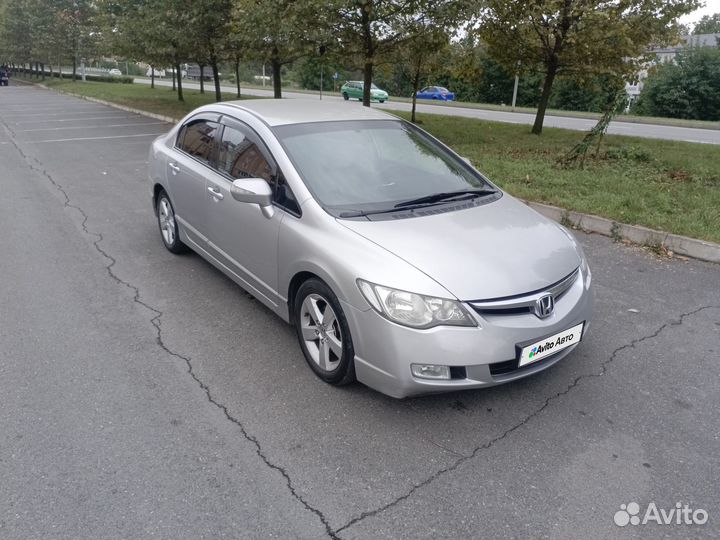 Honda Civic 1.8 AT, 2007, 288 000 км