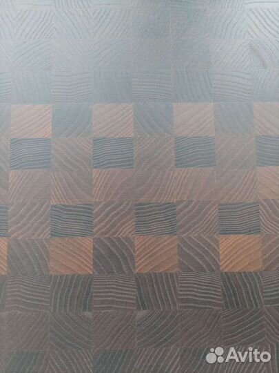 Торцевая разделочная доска из Термоясеня