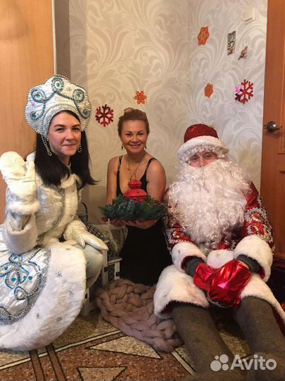 Костюм Деда мороза и Снегурочки в аренду