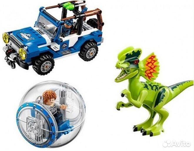 Конструктор 79093 Засада на дилофозавра
