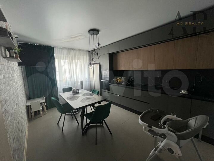 3-к. квартира, 84,1 м², 18/25 эт.