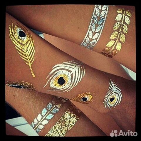 Флеш тату для фотосессий