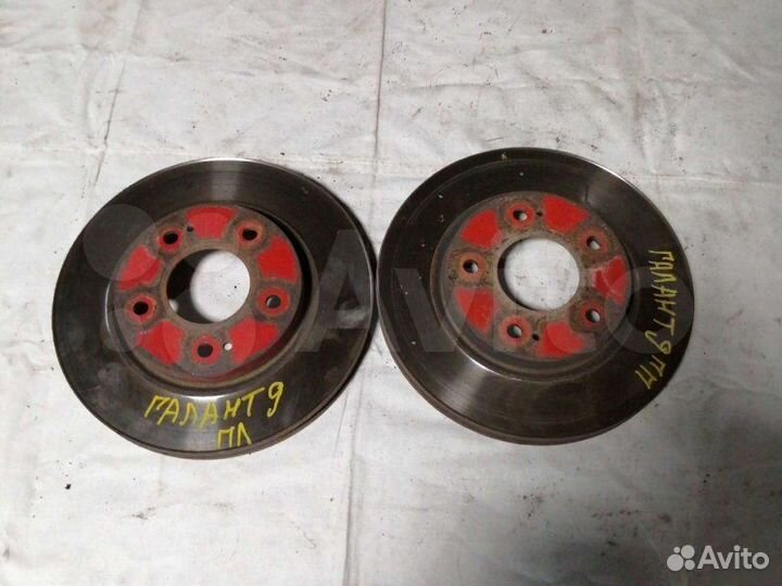 Тормозные диски переднее Mitsubishi Galant 9