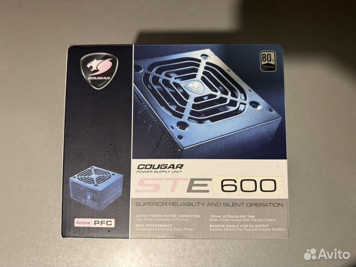 Блок питания cougar ste 600w