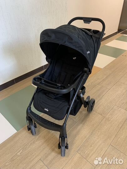 Коляска Joie Muze LX Coal, чёрная