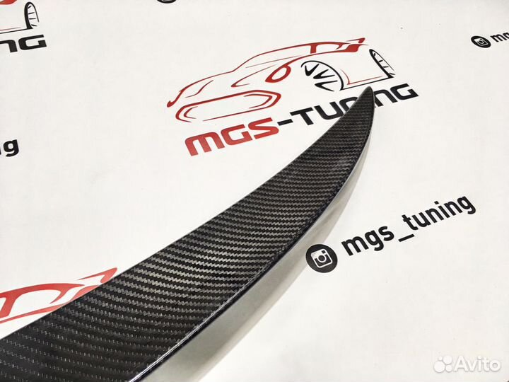 Спойлер BMW 3 Series f30 M-Perfomance Карбон