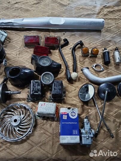 Запчасти мотороллер Муравей Тула