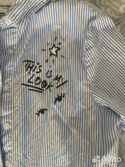 Рубашка для девочки 140 рост