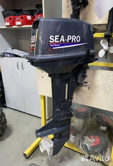 Лодочный мотор SEA-PRO T 9,8S NEW Б/У