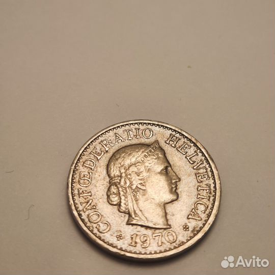 Confderatio helvetica 1970 год