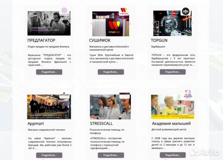 Бизнес на продаже франшиз