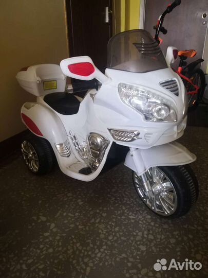 Детский электромобиль мотоцикл