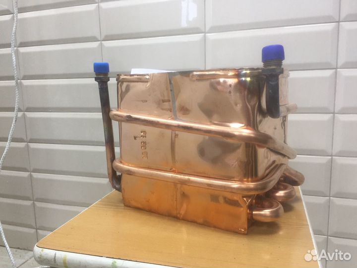Теплообменник для газовых колонок Нева, Электролюк