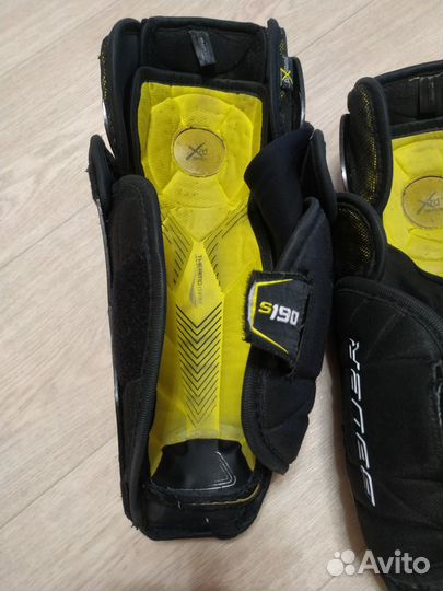 Щитки хоккейные bauer supreme S190 размер 13