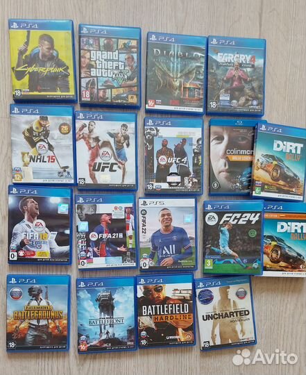 Диски на ps4, ps5 игры для PS4, PS5
