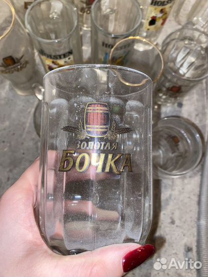 Пивные кружки для пива золотая бочка