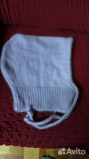 Капор женский вязаный