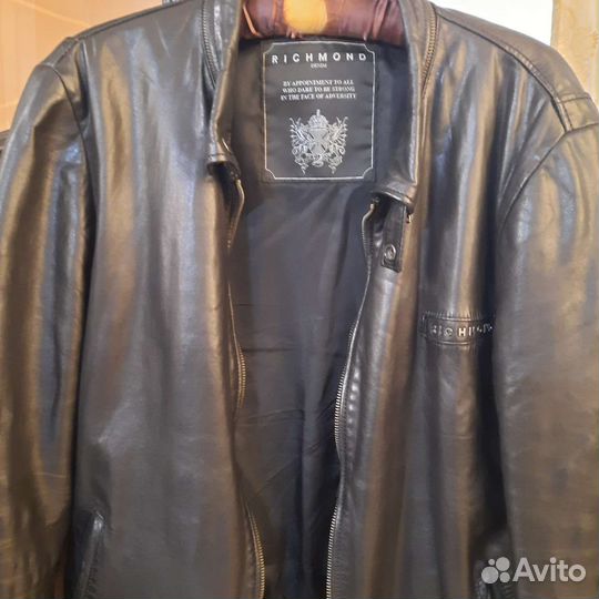 Куртка летная кожаная
