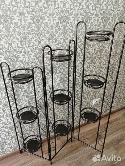 Подставка для цветов Ширма антик. Новая