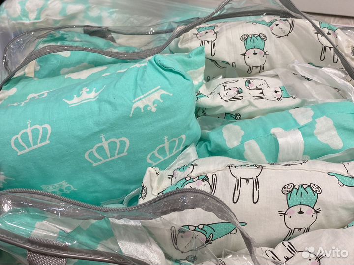 Бортики в детскую кроватку