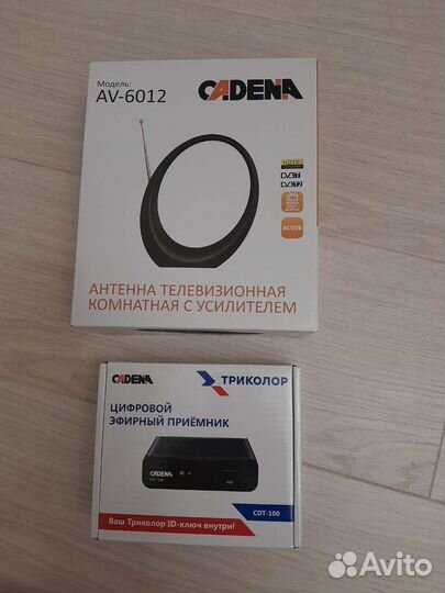 Cadena приемник и антенна