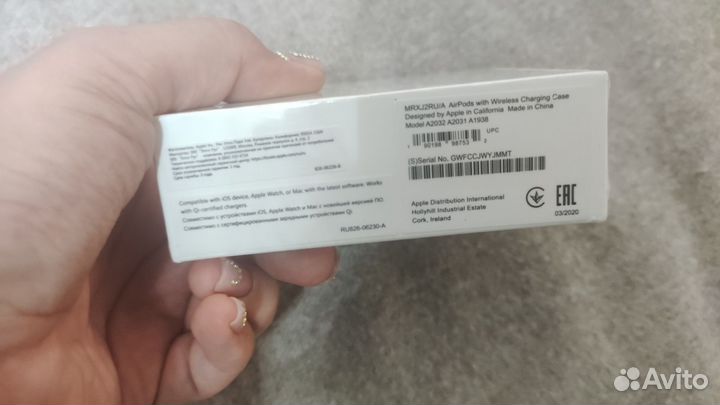 Наушники apple airpods 2